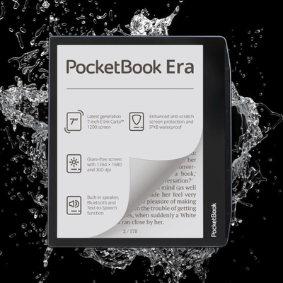 Електронски читач PocketBook Era PB700-U-16-WW-B, 7", 16GB, сива