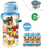 Шише за вода Nickelodeon Патролни Кучиња, алуминиум 600ml, со ремен, шарено