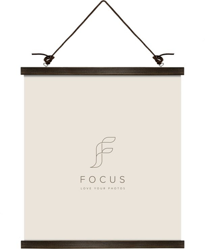 Mbajtësi i posterëve Focus Poster Hanger Magnetic Walnut, 31cm, dru arre