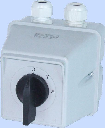 Ndërprerës rrotullues Elektromet ŁK 100-23, 3P 100A, IP44, në kuti