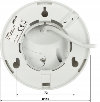Kamerë IP Dahua IPC-HDW2849T-S-LED-0280B Pro WizSense, 8MP, lentë 2.8mm, e bardhë