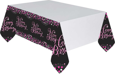 Baner letre Amscan 9909895 Hen Party, dekor feste, rozë
