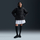 Јакна Nike Sportswear Essentials Quilted Anorak, со капуљача, за жени, црна