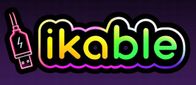 Sticker dekorativ Ikable Logo, ngjitës, shumëngjyrësh