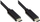 Kabllo USB Alcasa GC-M0111, USB C në USB C, 0.2m, USB 3.2 Gen 1, e zezë