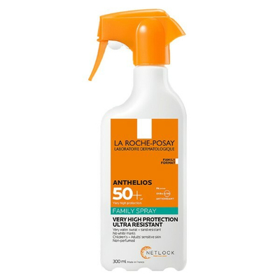 La Roche Posay SPF 50+ Anthelios спреј за сончање (семеен спреј), 300 мл