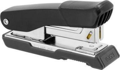 Kapëse letre Easy Stationery Metal Stapler, trup metalik, ngjyrë argjendi