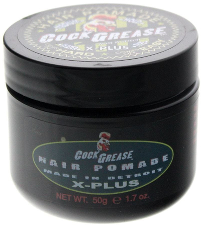 Pomadë flokësh Cock Grease Medium Hold X Plus, fiksim mesatar, 50g