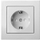 Prizë murale Epsilon IKL16-014-01 E/B SCHUKO, 16A, e bardhë