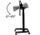 Tavolinë ergonomike SUN FLEX EASYDESK PRO, rregullim lartësie me gaz, kënd 0° 90°, e zezë