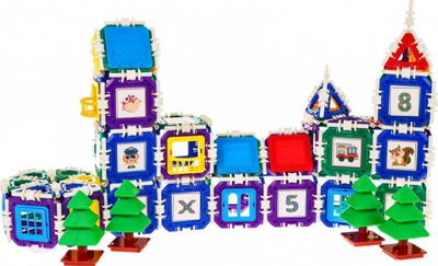 Set blloqesh ndërtimi Ramiz Buckle, 252 copa, shumëngjyrëshe