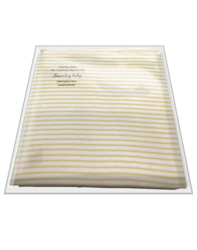 Batanije për foshnje Beaming Baby,një shtresore, 75x75cm, 100% pambuk organik