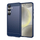 Футрола за телефон Hurtel Carbon Case за Samsung Galaxy S25 Edge, силиконска, заштита од удари, сина