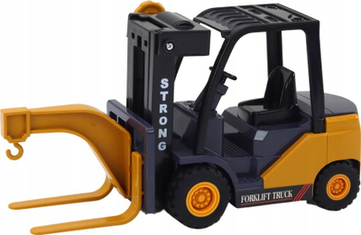 Lodër forklift me grep, me fërkim, ngjyrë e verdhë