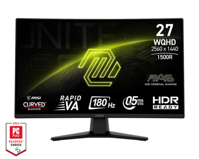 Monitor MSI MAG 274CQF, 27\", QHD, i zi