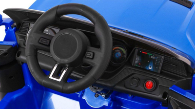 Makina elektrike Ramiz GT Sport Ride-On, telekomandë, 108 cm, blu