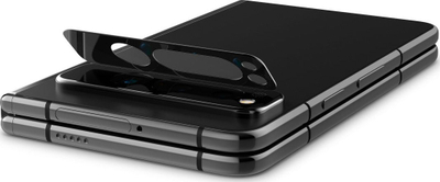 Mbrojtës kamere Spigen Glass EZ Fit Optik Pro, set 2 copë, për Google Pixel Fold, i zi