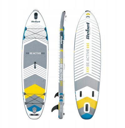 Dërrasë SUP Rebel Active RBA-4507, 335 cm, set me sedilje dhe lopatë, shumëngjyrëshe