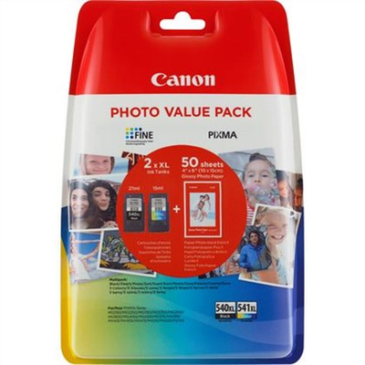 Kartutxhe boje Canon PG 540 CL 541, multipack, CMYK, origjinale