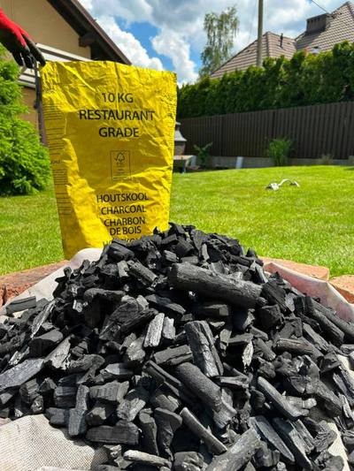 Qymyr druri Black Wattle Restaurant Charcoal FSC, cilësi profesionale, djegie e ngadalshme