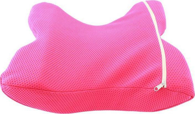Ортопедско перниче AG32D Memory Foam, ергономска форма, простор за рака, розово