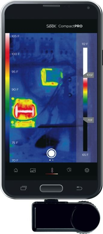 Термичка камера Seek Thermal Compact PRO, microUSB, 320x240, црна