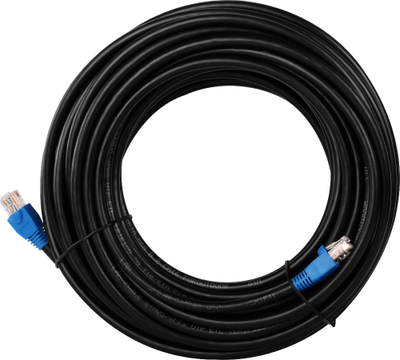 Kabllo rrjeti Goobay Crossover, Cat.6 U UTP, 30m, i zi