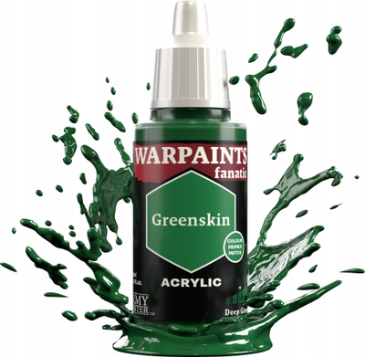 Ngjyrë akrilike The Army Painter Warpaints Fanatic Greenskin, 18 ml, jeshile
