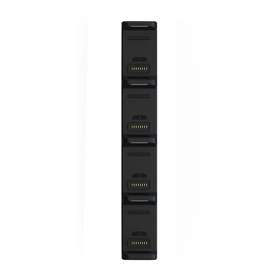 Stacion karikimi Hypershell 4 Port, USB C PD 65W, karikim sekvencial, i zi
