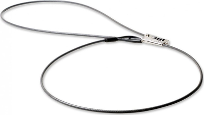 Kyç kabllo Lifeventure Sliding Cable Lock, çelik, kombinim me 4 shifra, i zi