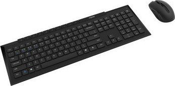 Set tastjerë dhe mi Rapoo 8210M, wireless, USB, i zi