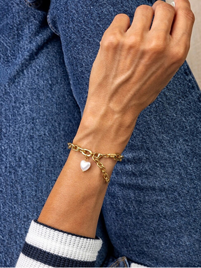 Byzylyku Marc Malone Hattie Gold MCB24016G, i praruar, me perle