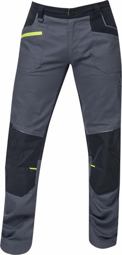 Pantallona pune Ardon 4Xstretch, me brez në bel, madhësia 52, gri me të zezë