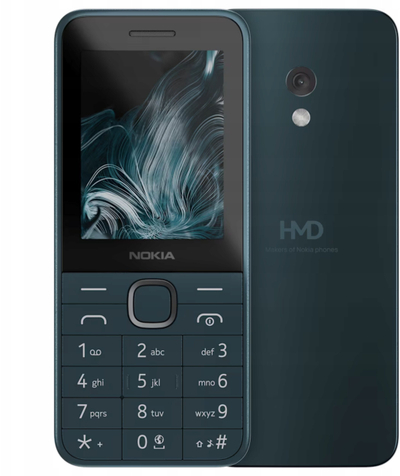 Телефон Nokia 225 LTE, екран 2.4", Dual SIM, темно сина