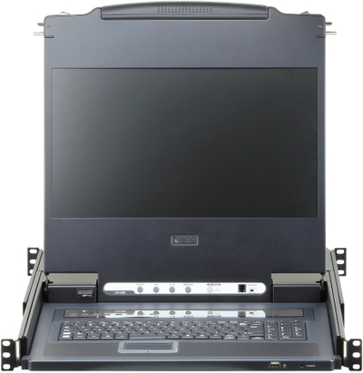 KVM switch Aten CL6708MW, 8 porta, LCD 17.3" DVI, i zi