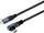 Kabllo USB C Vivolink PROUSBCMM6A, 100W, 6A, gri