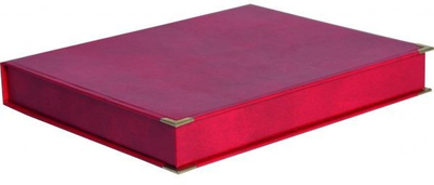 Kuti dërrase horizontale për diplomë Tryumf, 3.05 x 23 cm, e kuqe