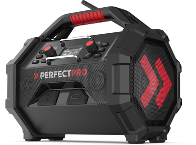Радио за работа Perfectpro Rocktagon, 18V AMPShare, DAB+, Блутут, сино