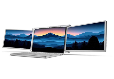 Monitor Misura 3M1500S1 Dual portativ, 15", 1920 x 1080, i argjendtë