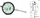 Dial indikator INSIZE 2310-30FA, diapazon 30mm, rezolucion 0.01mm, i zi