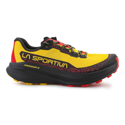 Atlete trail La Sportiva Prodigio 2, XFlow, shollë FriXion Red, të verdha