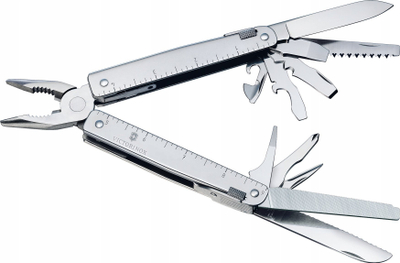Multimjetës Victorinox Swisstool, 26 funksione, 115mm, i zi