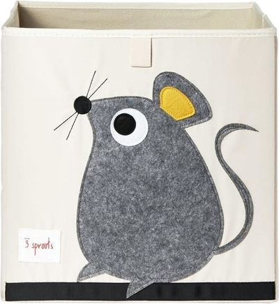 Kuti ruajtjeje 3 Sprouts Storage Box, 33x33x33 cm, mi gri