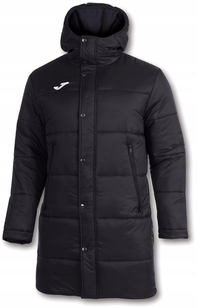Xhaketë e gjatë Joma Iceland III M 101697.100, për meshkuj, me kapuç, e zezë