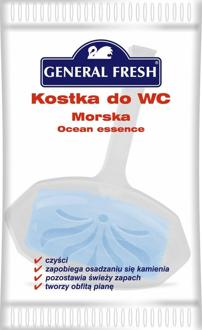 Bllok WC General Fresh Marine, 35g, aromë deti, blu