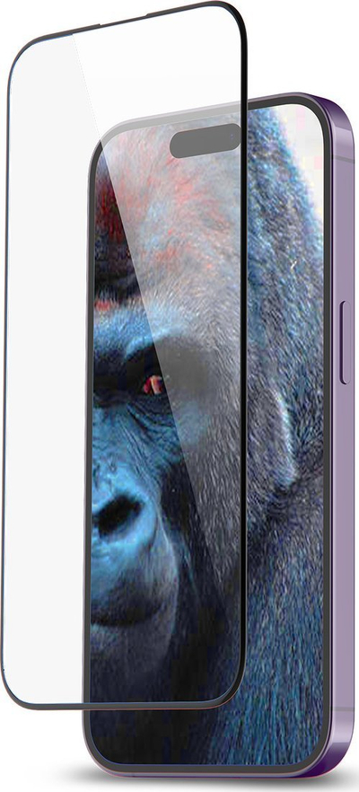 Xham mbrojtës Aukey ClearView për iPhone 15 Plus 15 Pro Max, xham i temperuar, skaje 3D, transparent