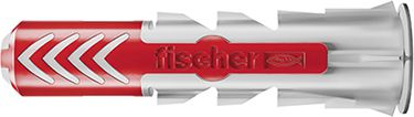 Set dublash muri Fischer DUOPOWER, 20 copë, 14 x 70 mm dhe 10 x 50 mm, kuqe gri