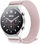 Rrip smartwatch FIXED Nylon Sporty Strap Quick Release, 18mm, najlon, rose gold