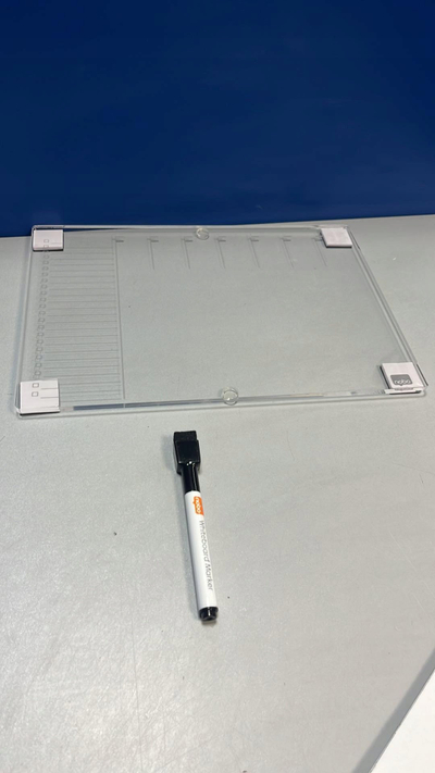 Tabelë javore akriliku Nobo, mini, transparente