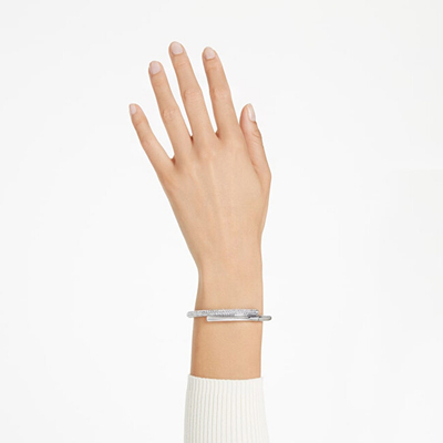 Byzylyk për femra Swarovski Dexter 5674981, i argjendtë